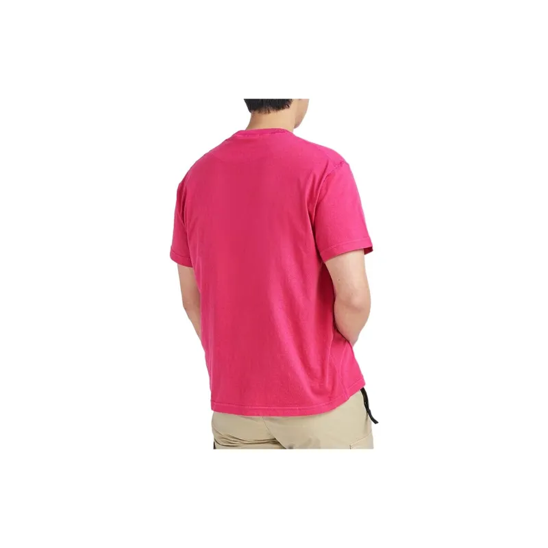 STONE ISLAND T Shirts Men Fuchsia-3
