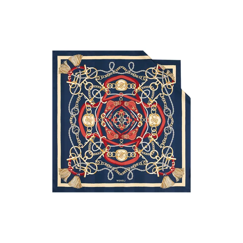 WENSLI Silk Scarves Women's-0