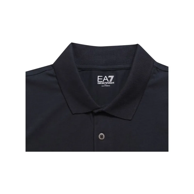 EMPORIO ARMANI Polo Shirts Men Night Blue-3