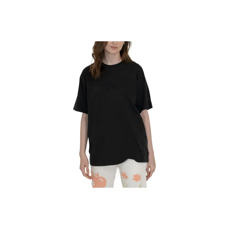 Levis Straight T Shirt Unisex Black-3