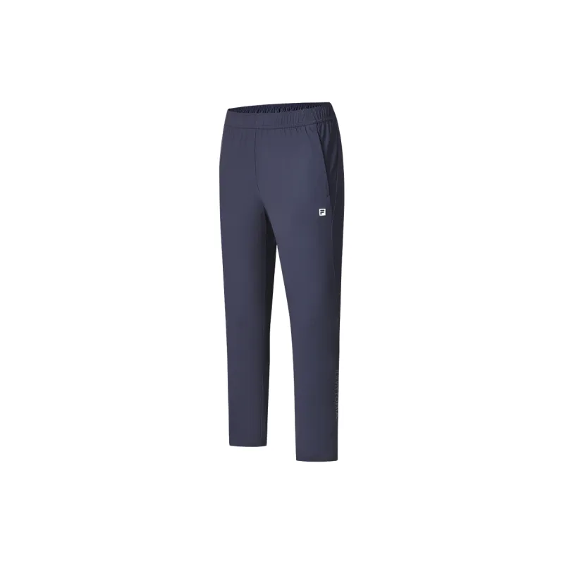 FILA Knitted Sweatpants Men RD Royal Blue-4