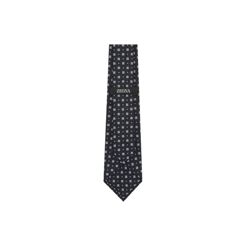 Ermenegildo Zegna Pattern Printed Tie-1