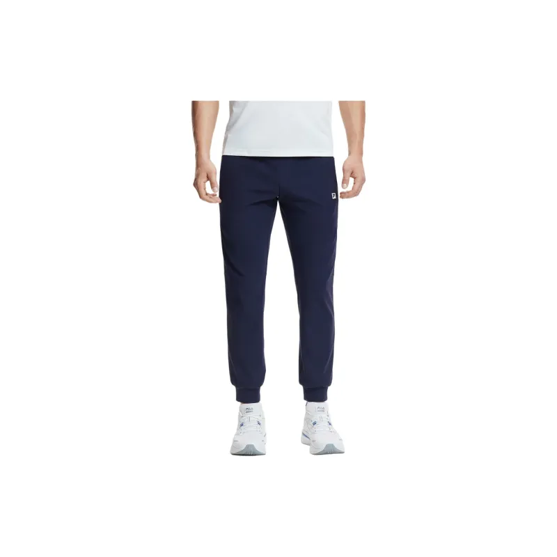 FILA Fitness Series Knitted Sports Pants Men's Royal Blue-2