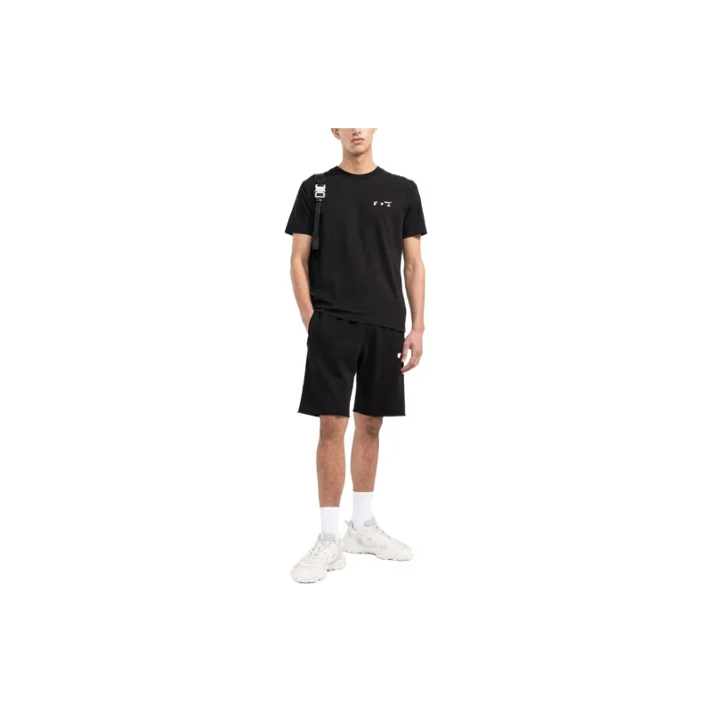 OFF WHITE Casual Shorts Men Black-1