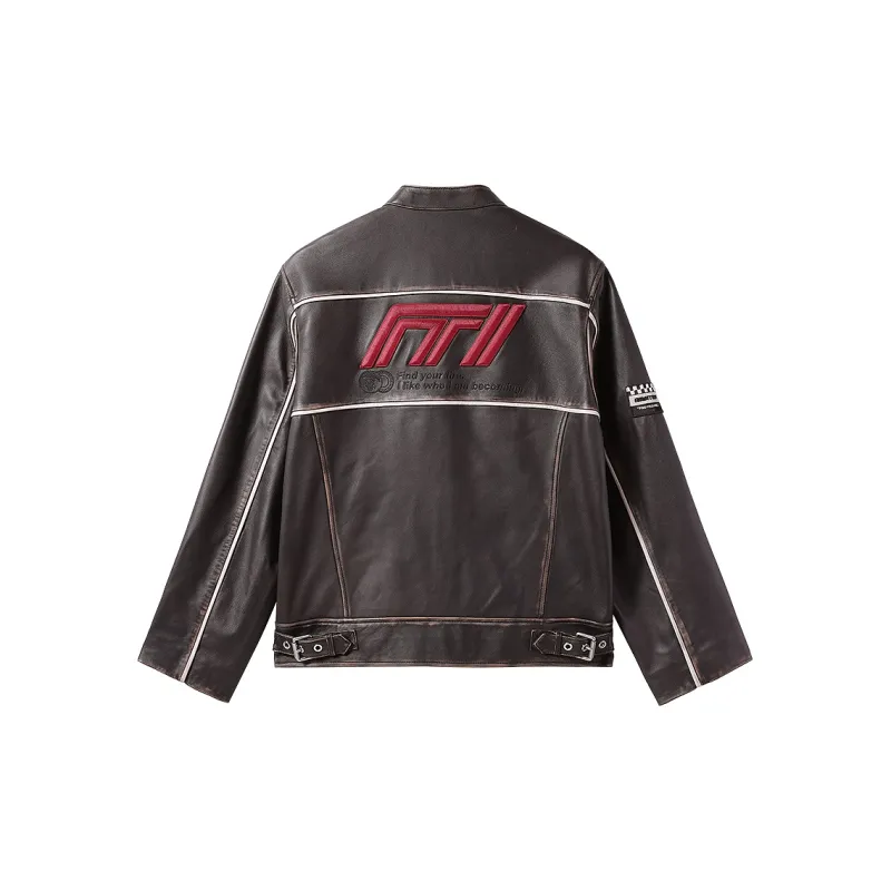 Miss Sixty Leather Jacket Women's Black-1