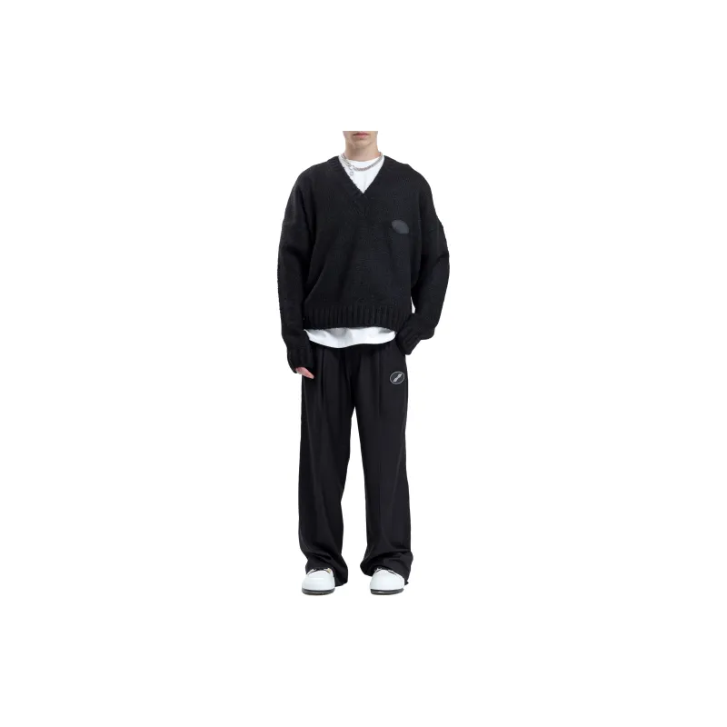 WE11DONE Wide-Leg Trousers-1