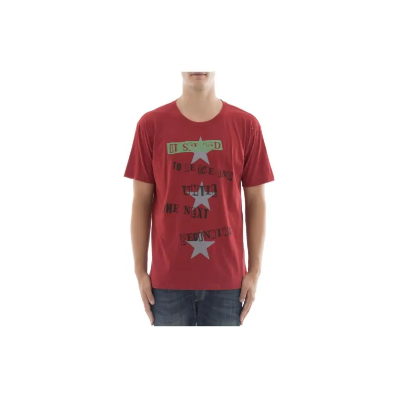 Valentino T-Shirts Men Red-1