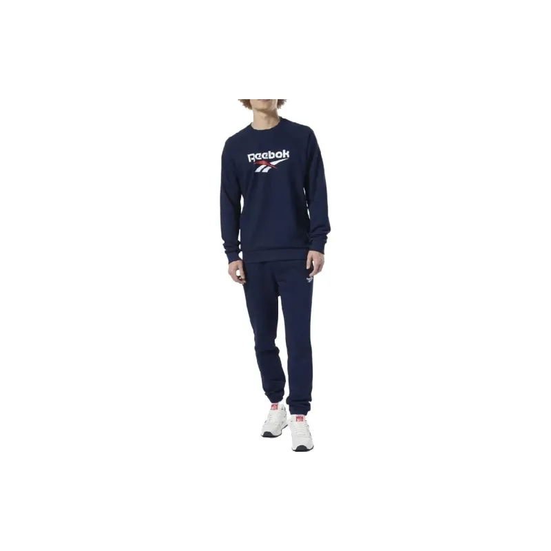 Reebok T-Shirts Men Navy Blue-2