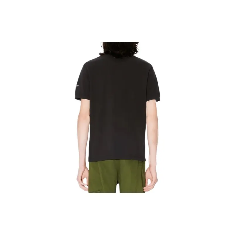 KENZO Logo Embroidered Short Sleeved Polo Shirt-3