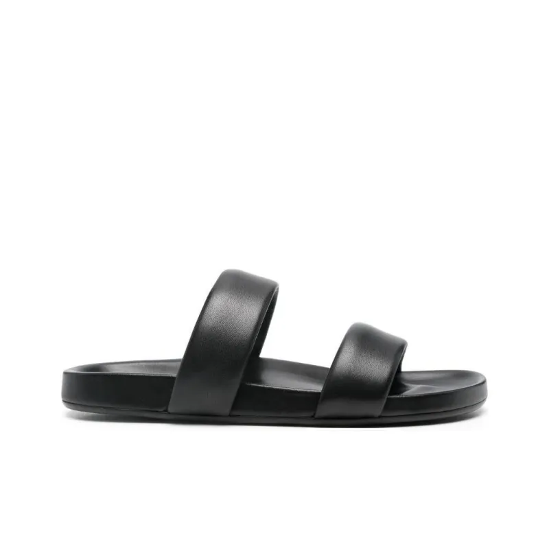 SAINT LAURENT Nichols Open Toe Slides-1