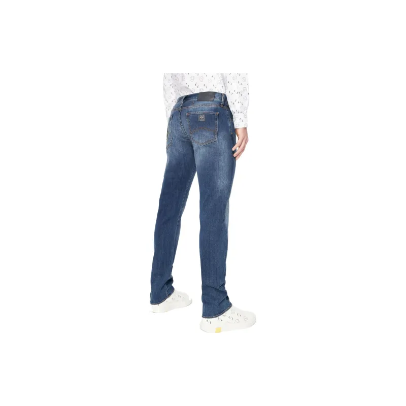 ARMANI EXCHANGEAE x SMILEYWORLD FW22 Jeans Men's Denim Blue-1
