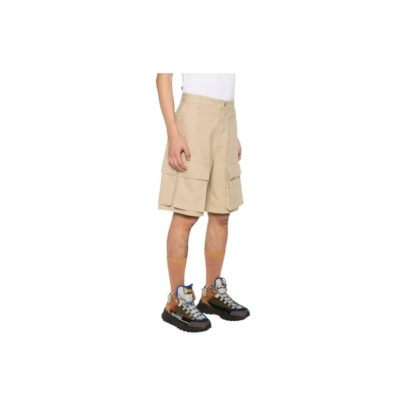 REPRESENT Logo Detailed Cargo Shorts-3