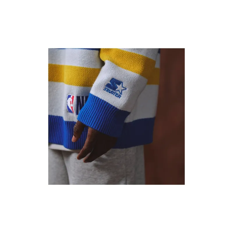 STARTER Sweaters Unisex White Blue-6