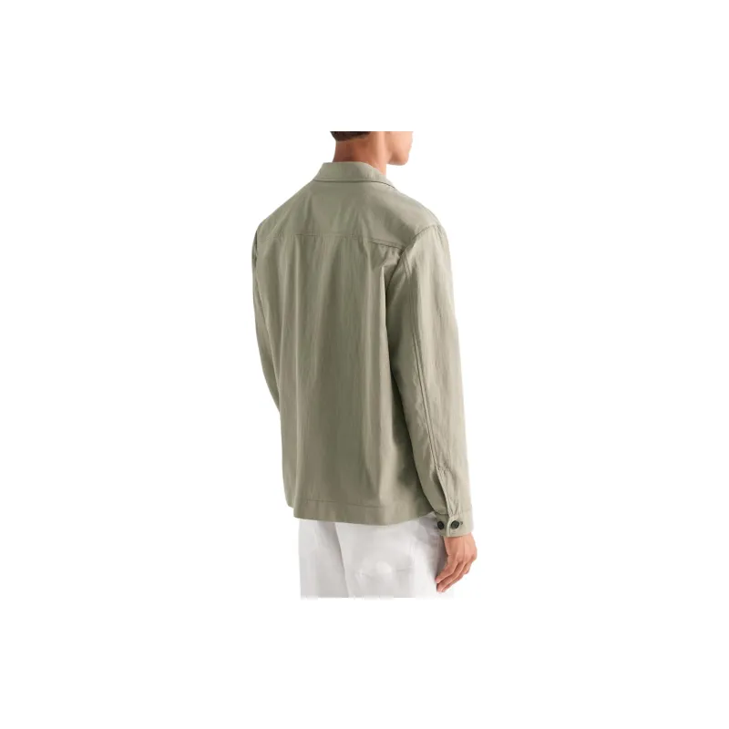 Massimo Dutti Jackets Coats Men's Green-3