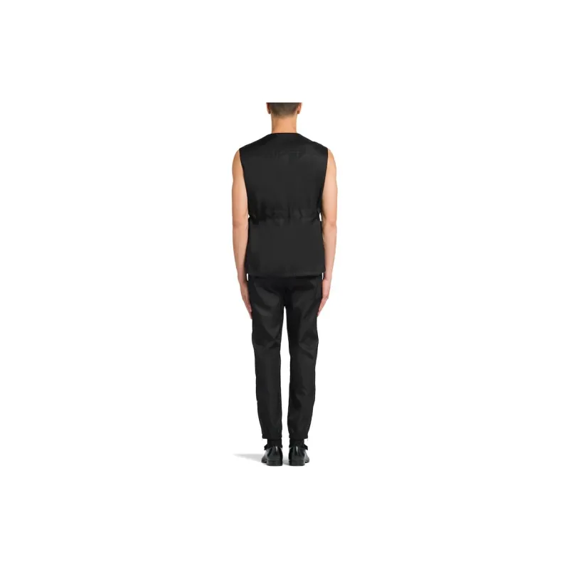 PRADA Vests Men Black-3