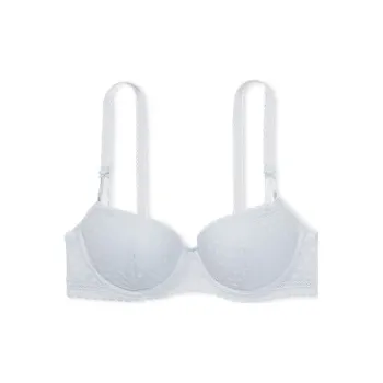 Victoria's Secret PINK Wink Push-Up Balconette Bra / Hydrangea Blue Bra Women's Hydrangea Blue