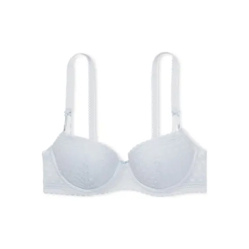 Victoria's Secret PINK Wink Push-Up Balconette Bra / Hydrangea Blue Bra Women's Hydrangea Blue