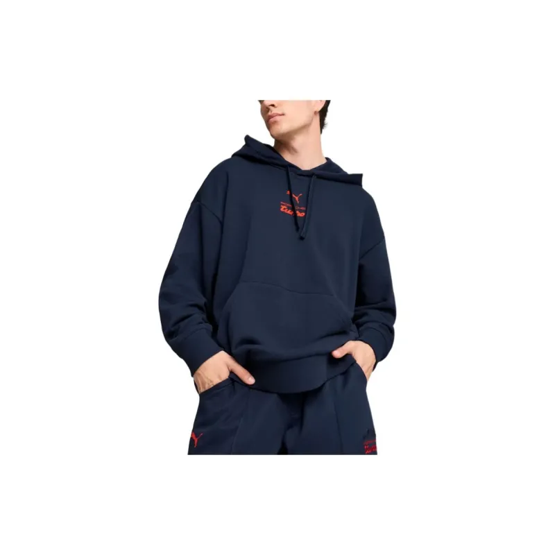 PUMA Porsche Legacy 911 Graphichoodie Sweatshirt Men's Marine Blue-2