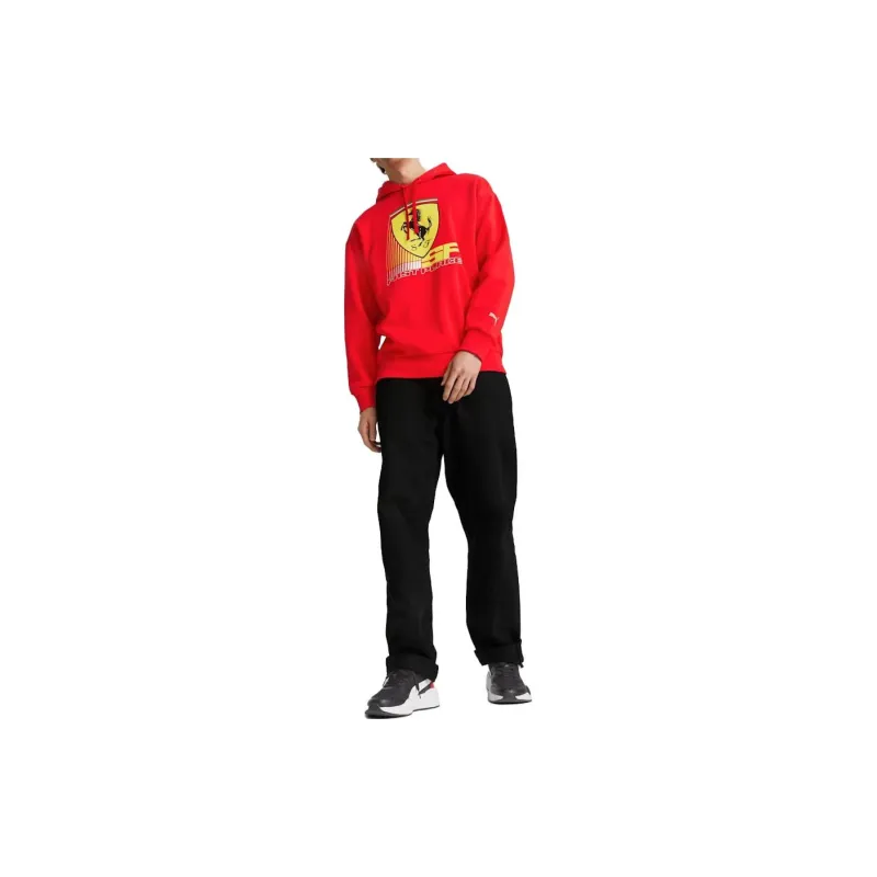 PUMA Ferrari Sweatshirt Men's Red-2