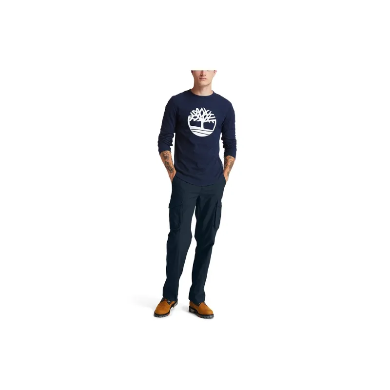 Timberland Knitted Sports Pants Men's Dark Royal Blue-2