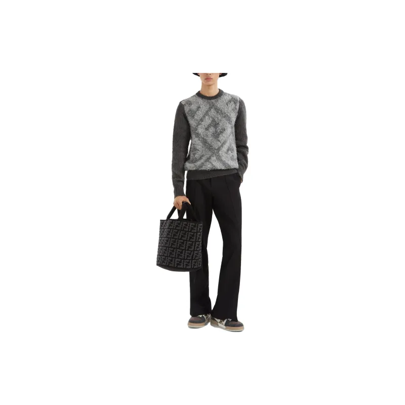 FENDI FF motif Knitted Jumper-2