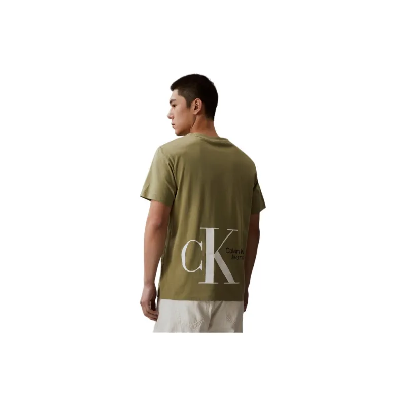 CK/Calvin Klein T Shirt Men's Grass Green-3