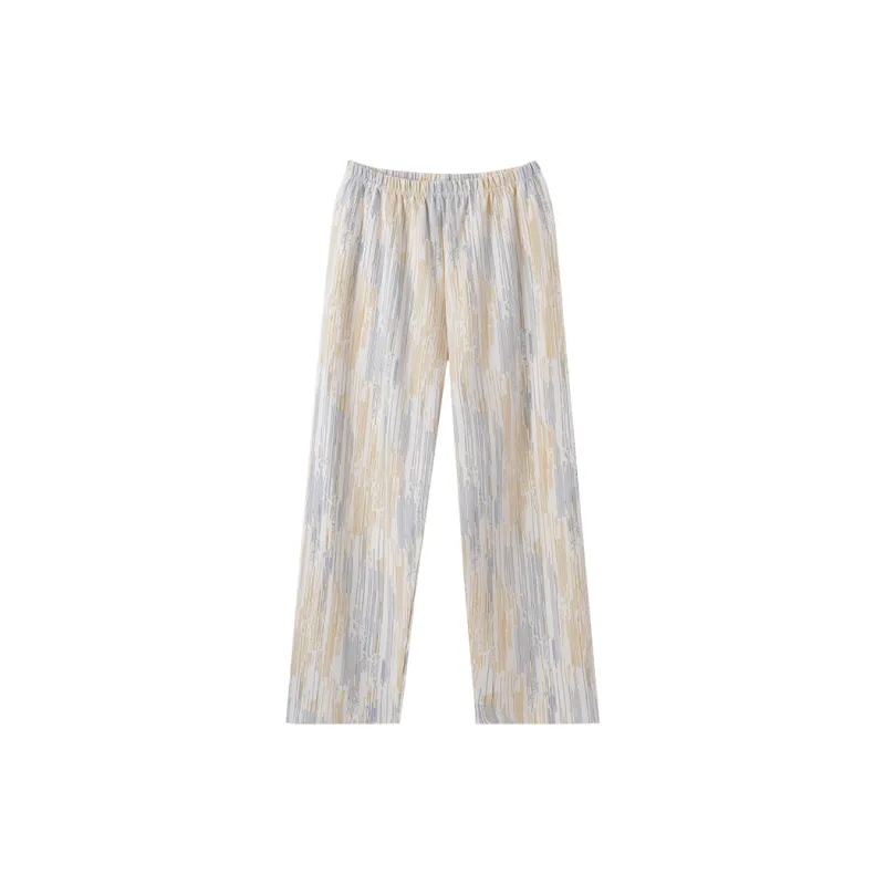 OUSHIBO Pajama Pants Women's Apricot-0