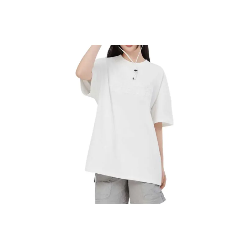 BURTON BTC SLOGAN SS24 T Shirt Unisex White-3