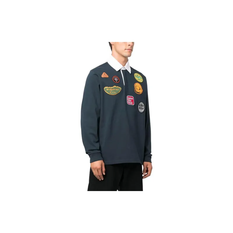 BILLIONAIRE BOYS CLUB Polo Shirts Men Blue-3
