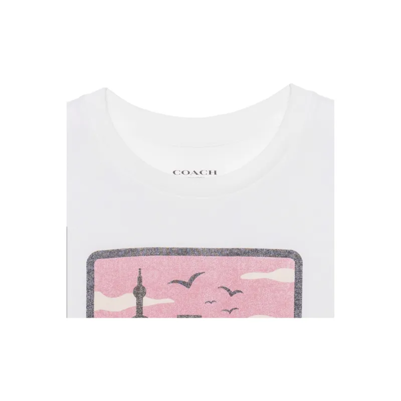 COACH T Shirts Unisex White-3
