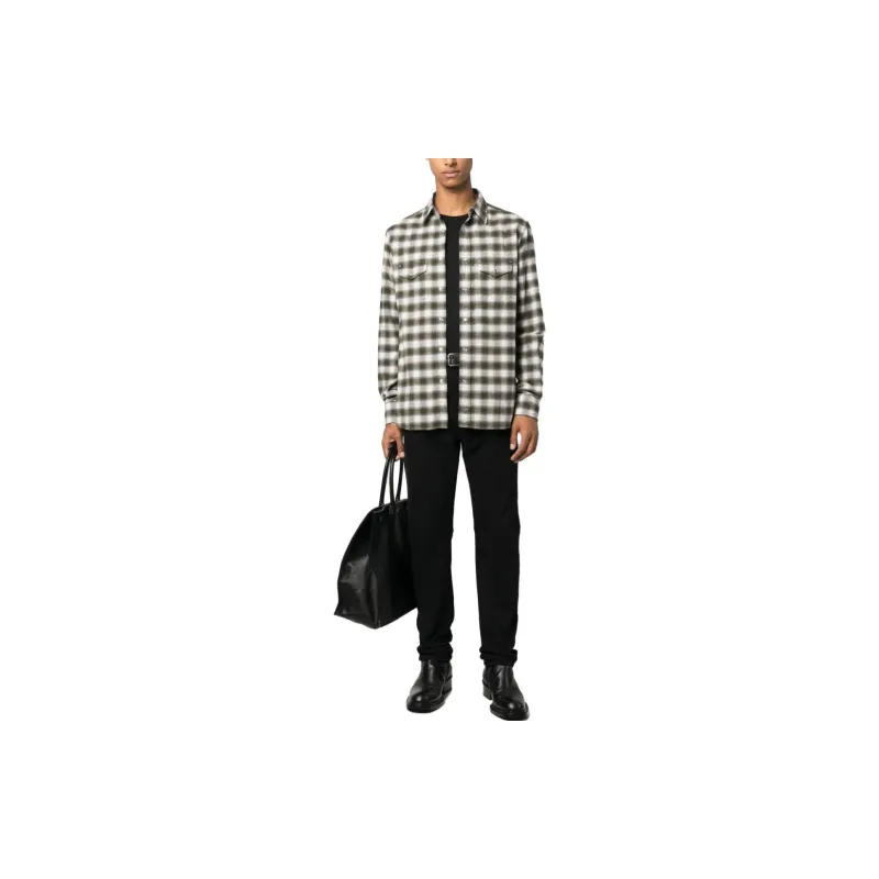 TOM FORD Buttoned Long Sleeved Shirt-1