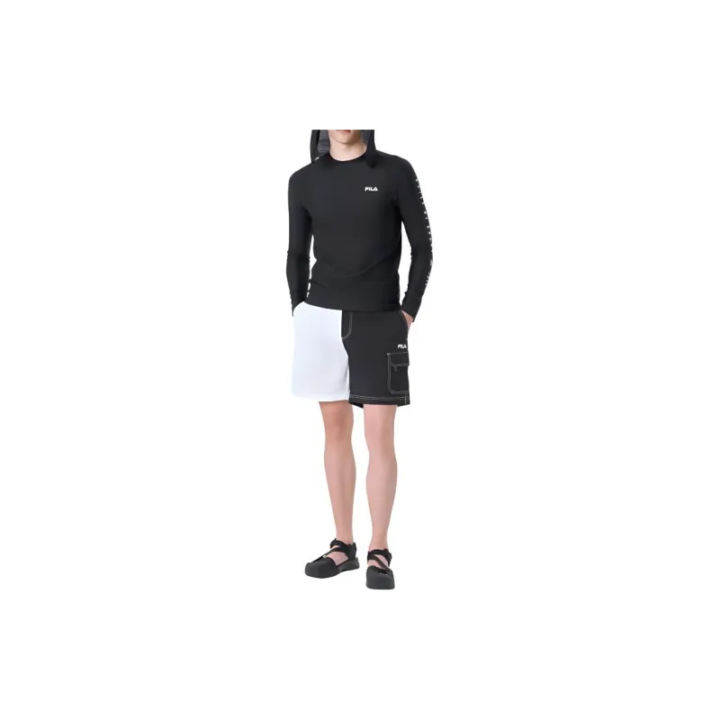 FILA T Shirts Men Black-2