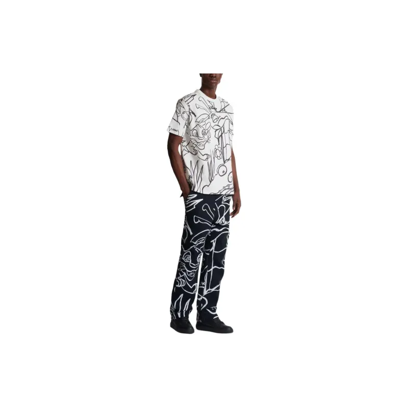 BALMAIN X Disney Graphic print T shirt-3