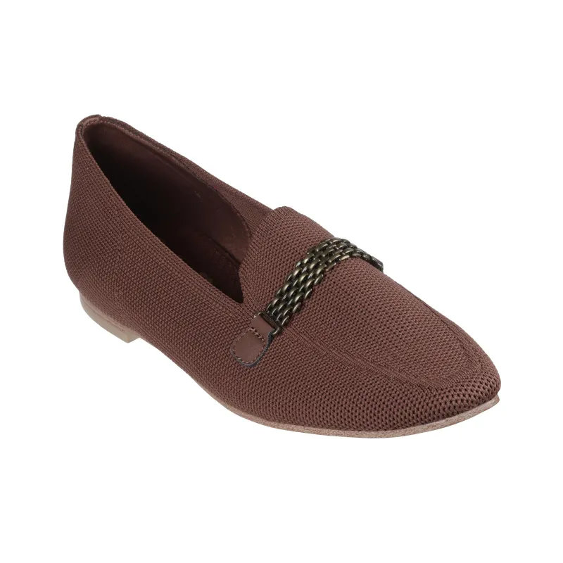 Skechers CLEO SNIP Loafers Women's Brown-2