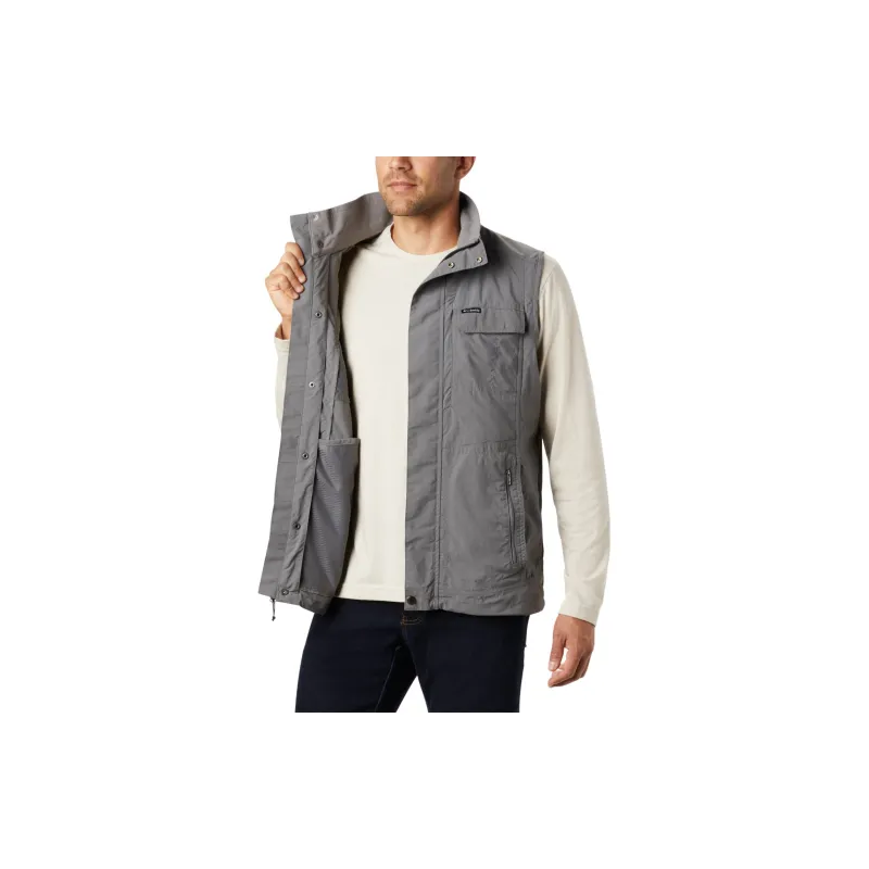 Columbia Vests Men City Gray-3