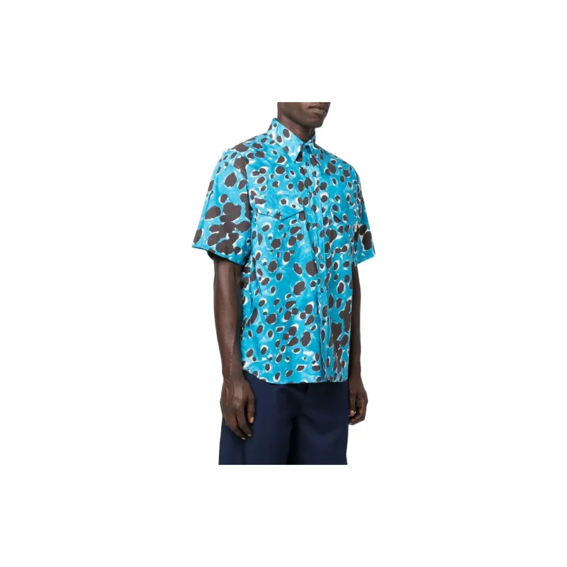 MARNI Spot Printed Button Up Shirt-2
