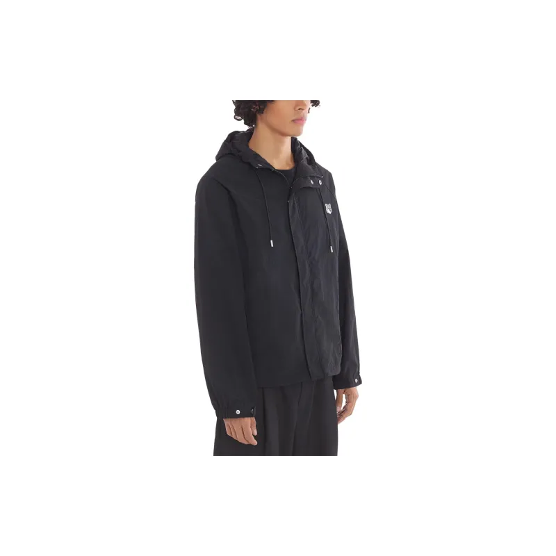 Maison Kitsuné Fox Head Patch Zipped Windbreaker-4