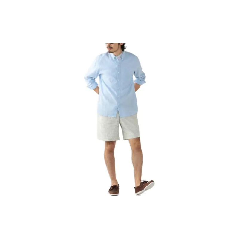 Beams Casual Shorts Men Green-2