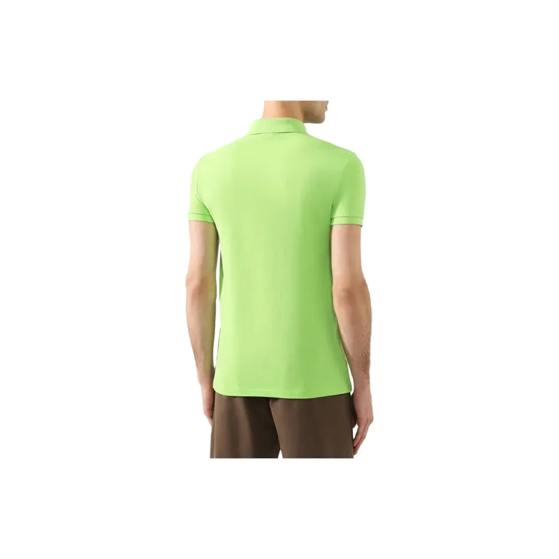 Polo Ralph Lauren Logo Embroidered Short Sleeved Polo Shirt-4