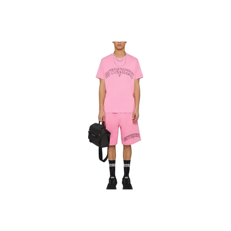 Givenchy T Shirts Men Pink-1
