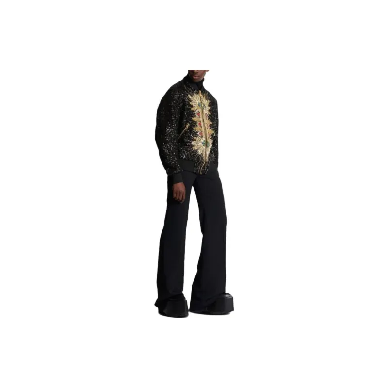 BALMAIN Jackets Coats Men's Black-2