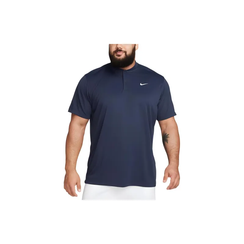 Nike Polo Shirts Men Marine Blue-3