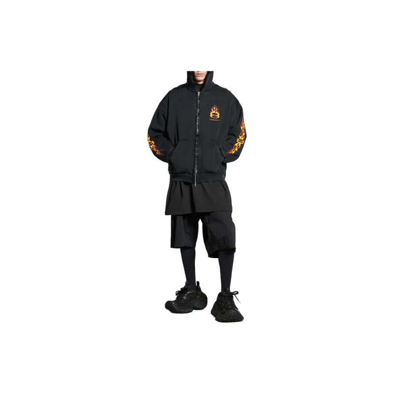 Balenciaga Zip Up Hoodie-2