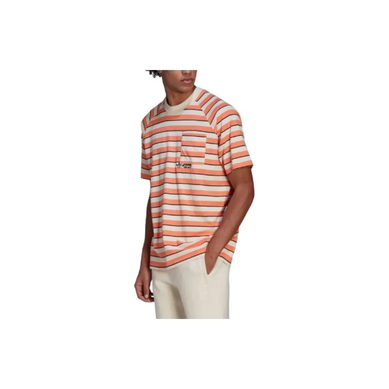 Adidas Originals T Shirts Men Orange-1