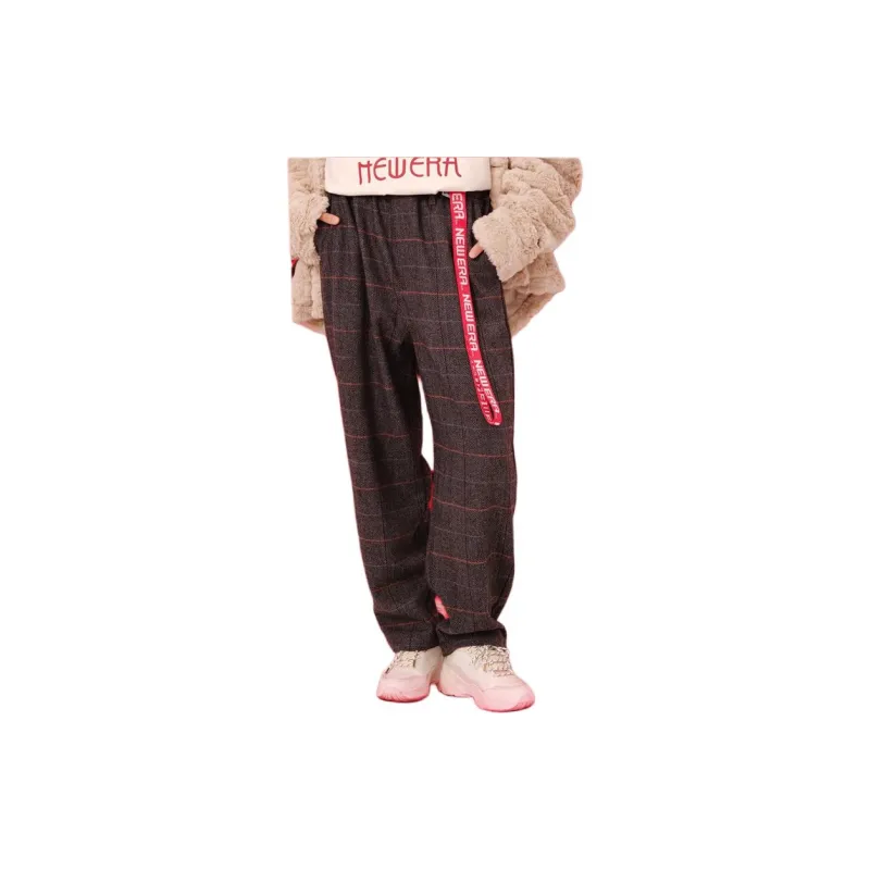 New Era Casual Pants Unisex Dark Brown-2