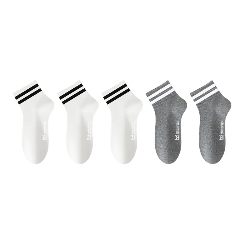MIIOW Mid Calf Socks Women's 5 Pack-13