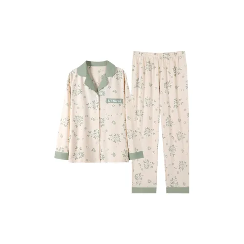 MADALLO Pajama Set Women's Light Green