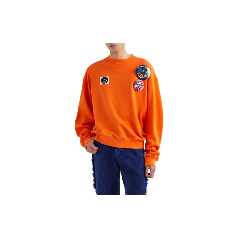 ANGUS CHIANG Sweatshirts Men Orange-1