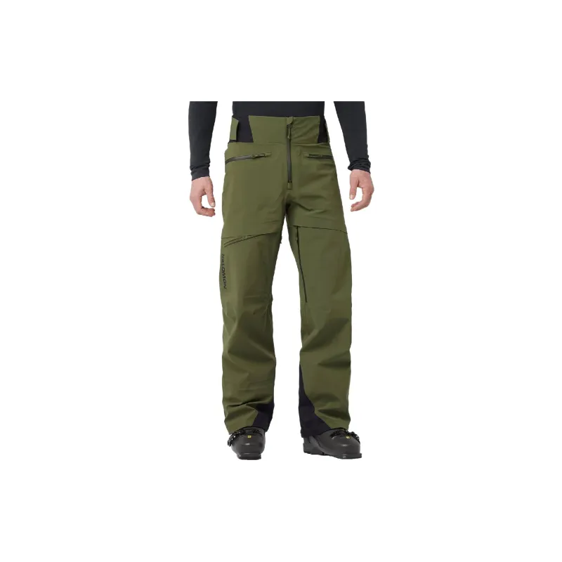 SALOMON FORCE Shell Pants Casual Pants Men's Olive Green-2
