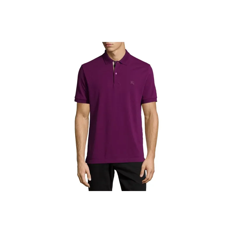 Burberry SS21 Polo Shirt Men's Purple-5